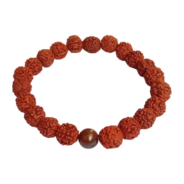 Brown_Rudraksha_With_Tiger_Eye_Bracelet_Stretchable_Energized_Wristband_Gift_For_Special_Ones.