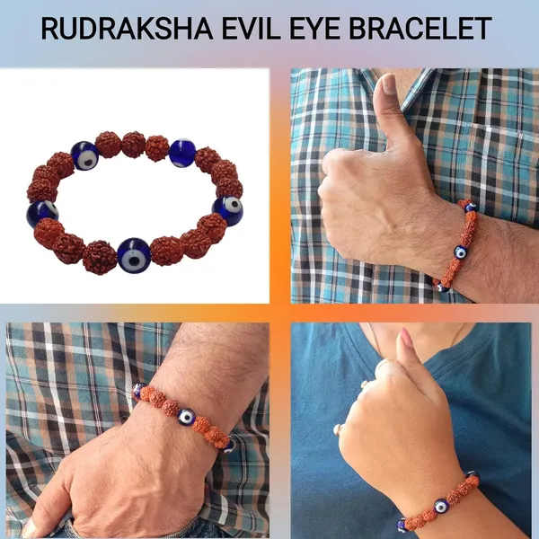 Brown_Rudraksha_With_Evil_Eye_Bracelet_Stretchable_Energized_Band_Gift_For_Special_Ones