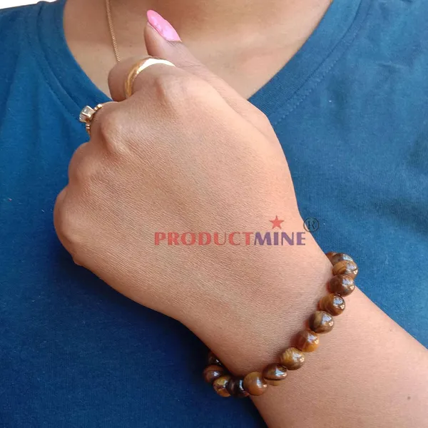 Brown__Tiger_Eye_Semi_Precious_Stone_Bracelet_Stretchable_Energized_Wristband_Gift_For_Special_Ones.