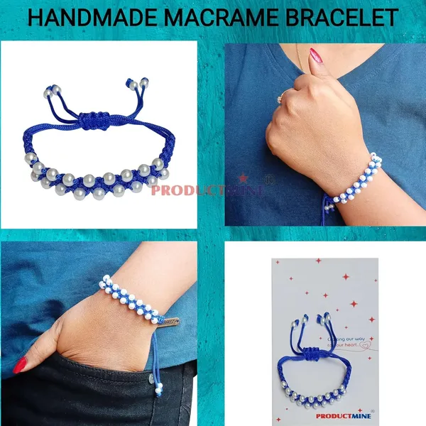 Blue_Handmade_Adjustable_Bracelet_Friendship_Band_For_Women_Skin_Friendly