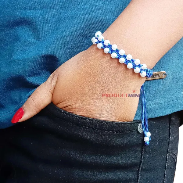 Blue_Handmade_Adjustable_Bracelet_Friendship_Band_For_Women_Skin_Friendly