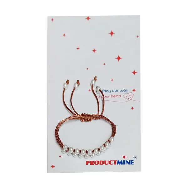 Brown_Handmade_Adjustable_Bracelet_Wristband_Friendship_Band_For_Women_Skin_Friendly