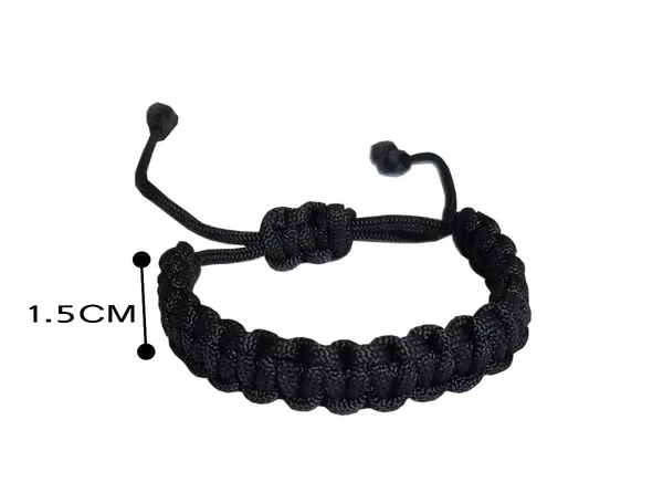 Black_Handmade_Adjustable_Bracelet_Friendship_Band_For_Women_And_Men_Skin_Friendly