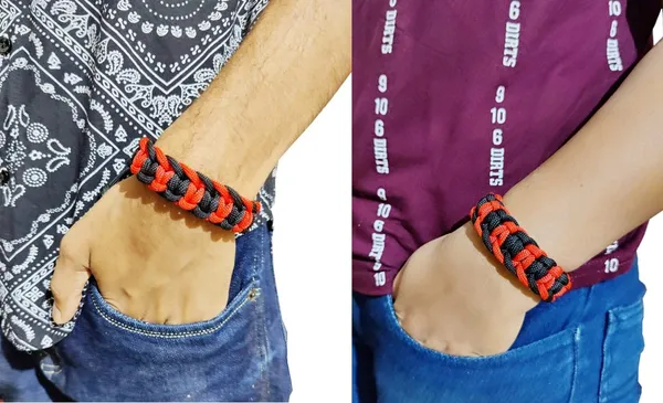 Red_And_Black_Handmade_Bracelet_Adjustable_Friendship_Band_For_Women_And_Men_Skin_Friendly