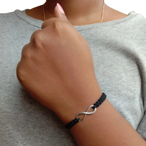Black_Infinity_Charm_Thread_Bracelet_Adjustable_Wristband_For_Girls,_Men,_Boys_And_Women