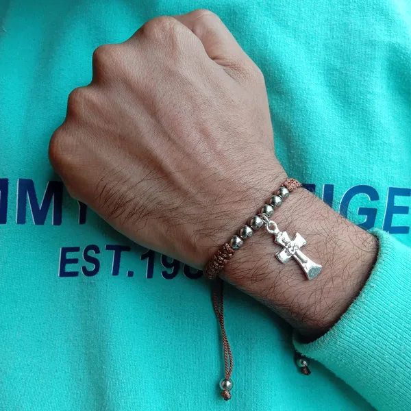 Brown_Holy_Cross_Bracelets_Adjustable_Handmade_Macrame_Bracelet_For_Men_And_Women
