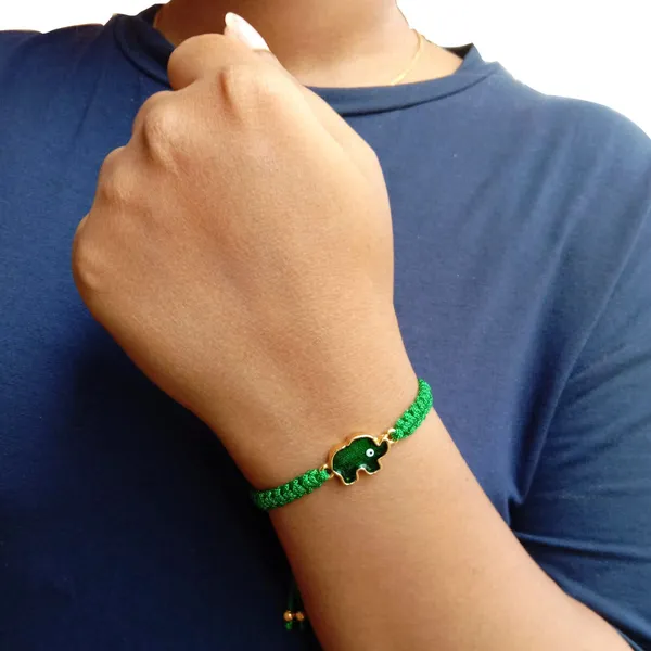 Green_Elephant_Evil_Eye_Bracelet_Adjustable_Wristband_Handmade_Friendship_Brand_For_Girls,_Men,_Boys_And_Women_Gift
