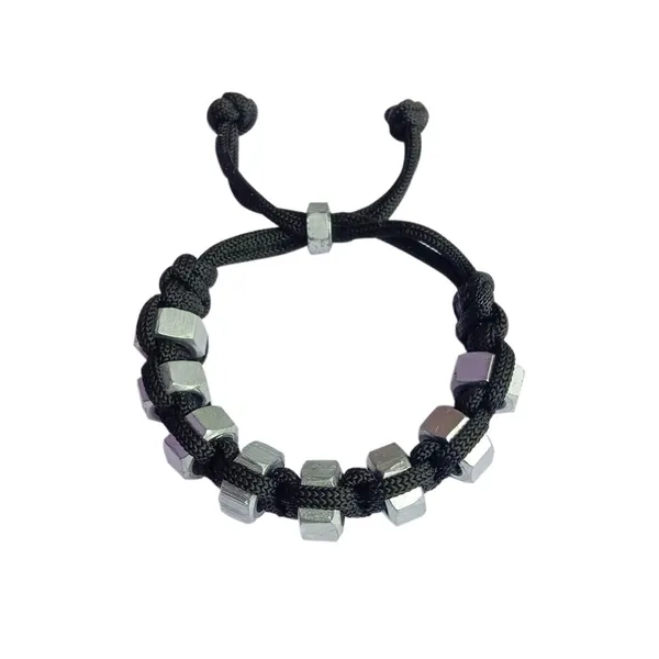 Black_Hex_Nut_Dhaakad_Macrame_Adjustable_Bracelet_Gift_For_Men_And_Women