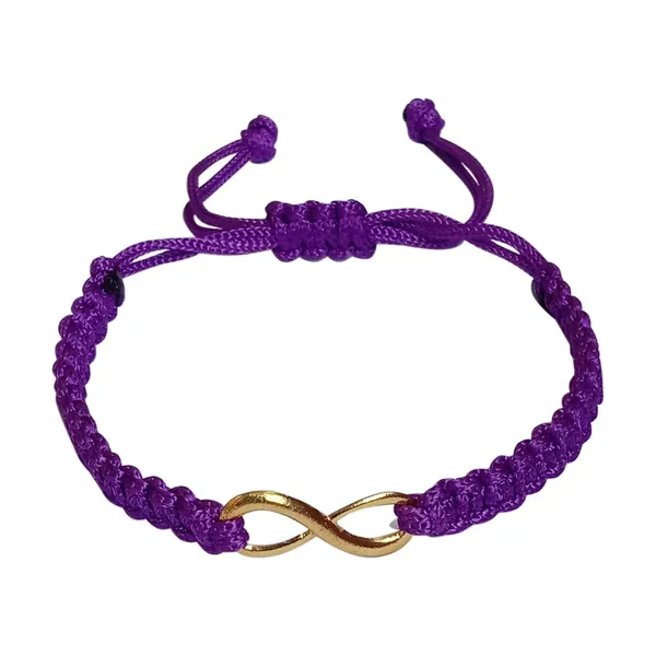 Violet_Infinity_Charm_Thread_Adjustable_Bracelet_For_Girls,_Men,_Boys_And_Women