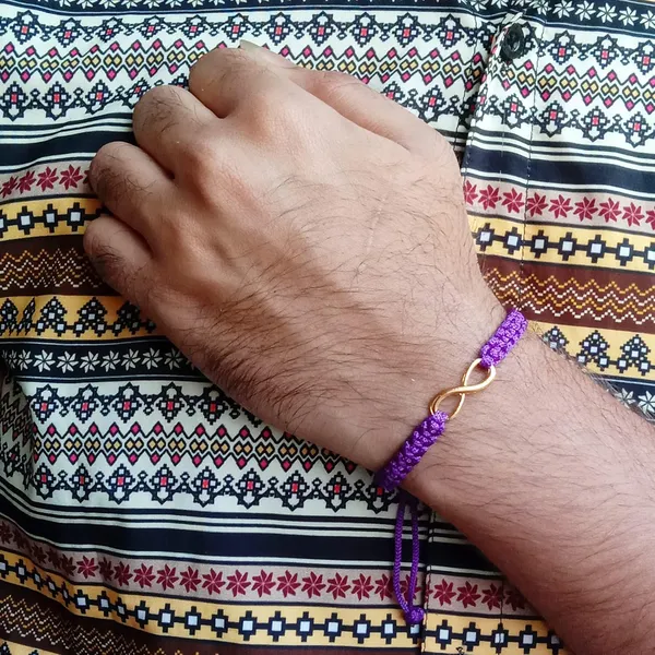 Violet_Infinity_Charm_Thread_Adjustable_Bracelet_For_Girls,_Men,_Boys_And_Women