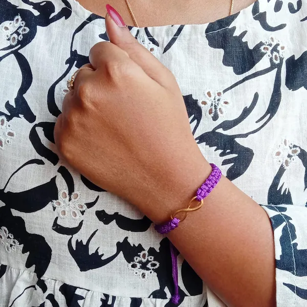 Violet_Infinity_Charm_Thread_Adjustable_Bracelet_For_Girls,_Men,_Boys_And_Women