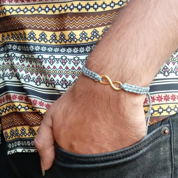 Grey_Infinity_Charm_Thread_Bracelet_Adjustable_Bracelet_For_Girls,_Men,_Boys_And_Women