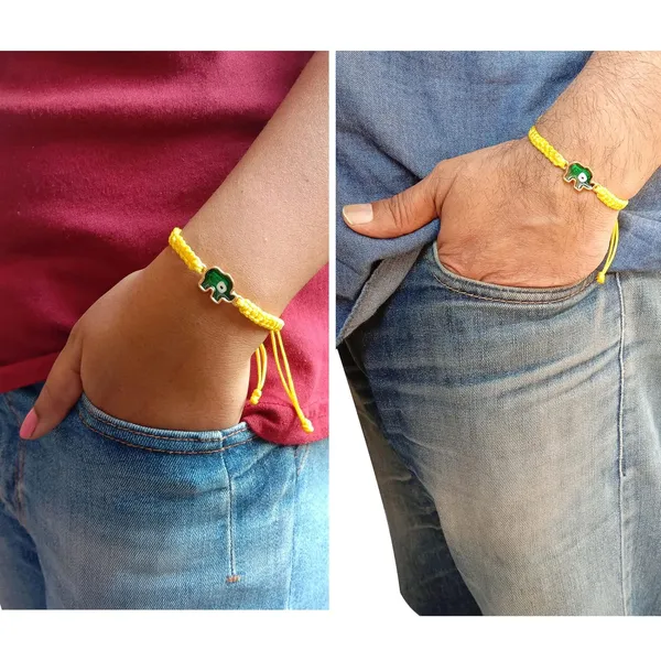Yellow_Elephant_Evil_Eye_Bracelet_Adjustable_Wristband_Handmade_Friendship_Brand_For_Girls,_Men,_Boys_And_Women_Gift