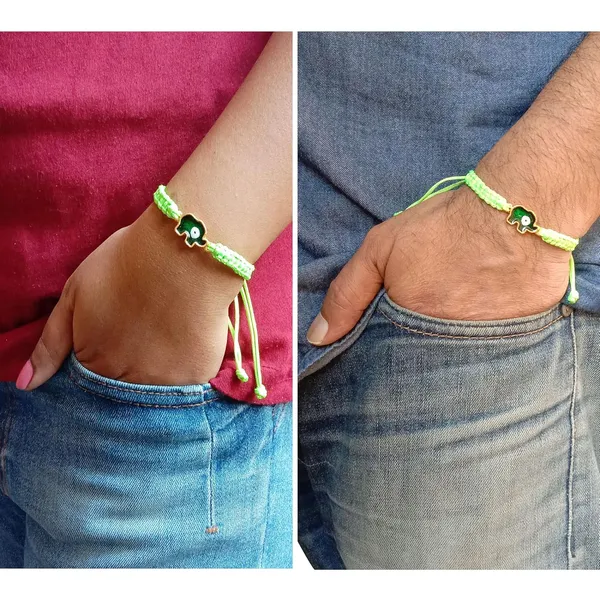 Neon_Green_Elephant_Evil_Eye_Bracelet_Adjustable_Wristband_Handmade_Friendship_Brand_For_Girls,_Men,_Boys_And_Women_Gift