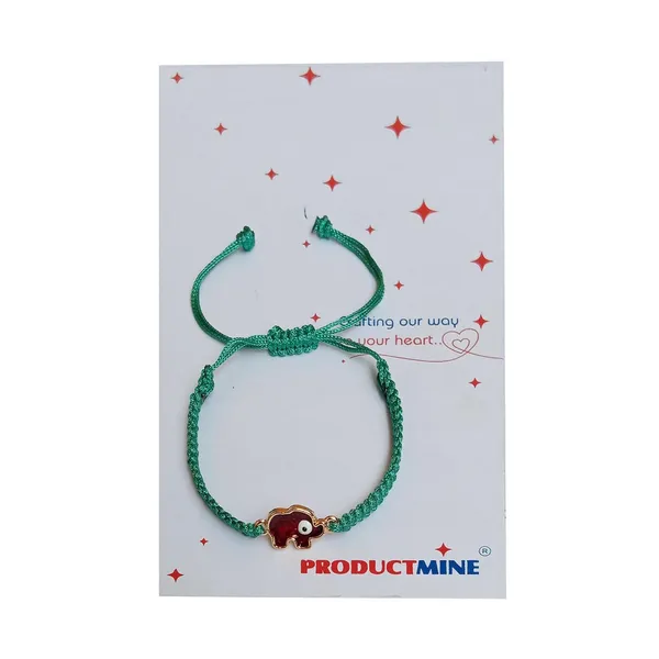 Turquoise_Green_Elephant_Evil_Eye_Bracelet_Adjustable_Wristband_Handmade_Friendship_Brand_For_Girls,_Men,_Boys_And_Women_Gift