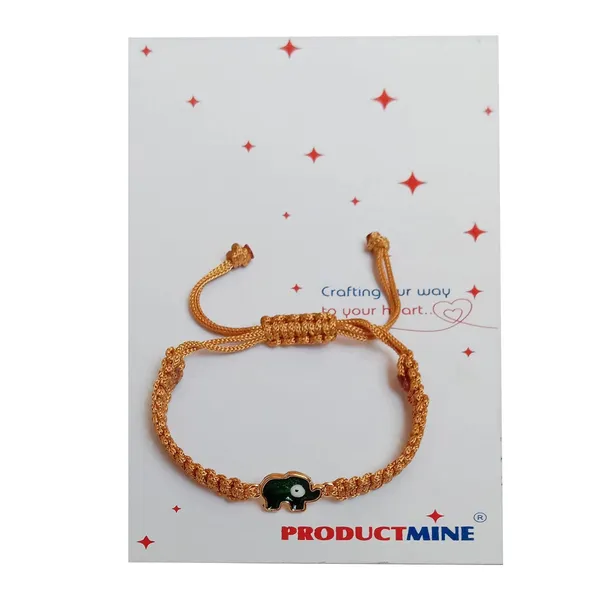 Golden_Brown_Elephant_Evil_Eye_Bracelet_Adjustable_Wristband_Handmade_Friendship_Brand_For_Girls,_Men,_Boys_And_Women_Gift
