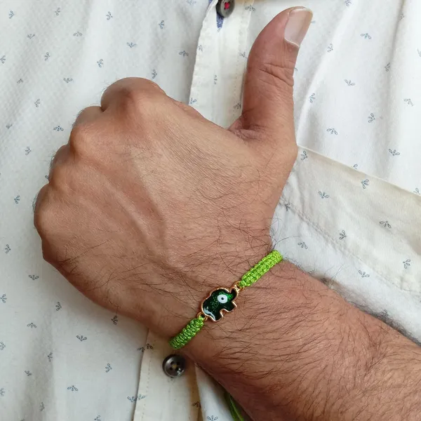 Green_Elephant_Evil_Eye_Bracelet_Adjustable_Handmade_Friendship_Brand_For_Girls,_Men,_Boys_And_Women_Gift