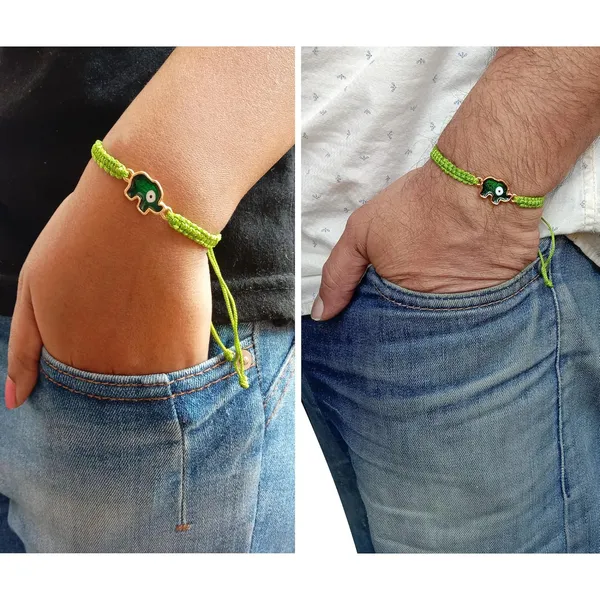 Green_Elephant_Evil_Eye_Bracelet_Adjustable_Handmade_Friendship_Brand_For_Girls,_Men,_Boys_And_Women_Gift