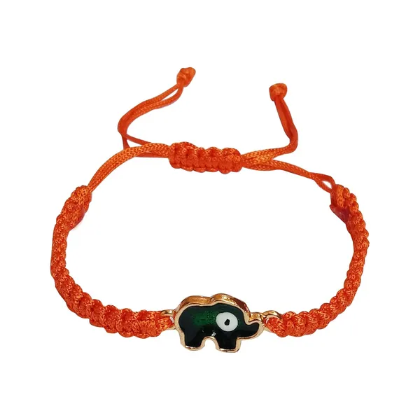 Orange_Elephant_Evil_Eye_Bracelet_Adjustable_Wristband_Handmade_Friendship_Brand_For_Girls,_Men,_Boys_And_Women_Gift