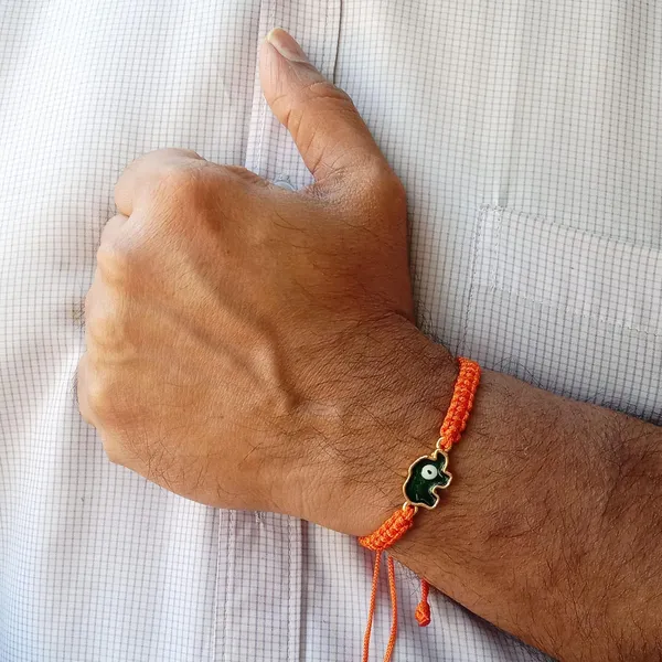 Orange_Elephant_Evil_Eye_Bracelet_Adjustable_Wristband_Handmade_Friendship_Brand_For_Girls,_Men,_Boys_And_Women_Gift