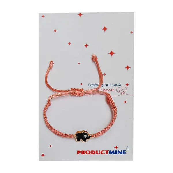 Peach_Elephant_Evil_Eye_Bracelet_Adjustable_Wristband_Handmade_Friendship_Brand_For_Girls,_Men,_Boys_And_Women_Gift