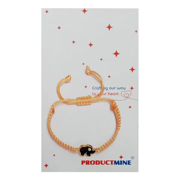 Golden_Brown_Elephant_Evil_Eye_Bracelet_Adjustable_Wristband_Handmade_Friendship_Brand_For_Girls,_Men,_Boys_And_Women_Gift