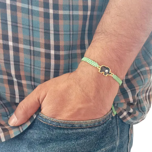 Turquoise_Green_Elephant_Evil_Eye_Bracelet_Adjustable_Handmade_Friendship_Brand_For_Girls,_Men,_Boys_And_Women_Gift