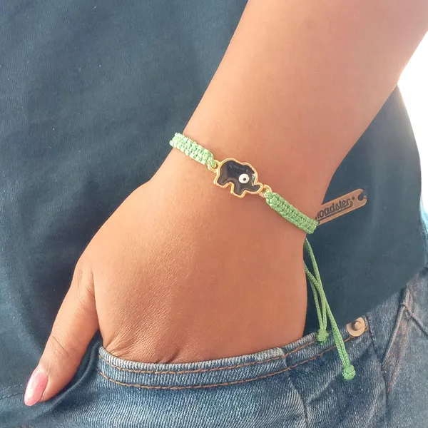 Turquoise_Green_Elephant_Evil_Eye_Bracelet_Adjustable_Handmade_Friendship_Brand_For_Girls,_Men,_Boys_And_Women_Gift