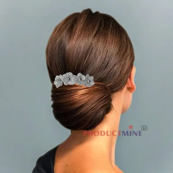 Silver_Floral_Hair_Comb_Pin_Floral_For_Women_And_Girls_Hair
