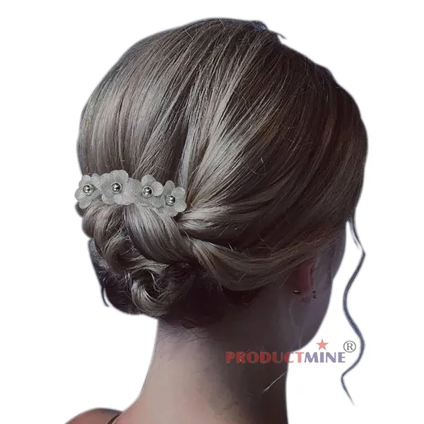 Silver_Floral_Hair_Comb_Pin_Floral_For_Women_And_Girls_Hair