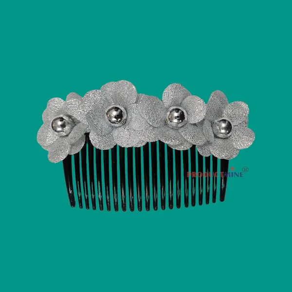 Silver_Floral_Hair_Comb_Pin_Floral_For_Women_And_Girls_Hair