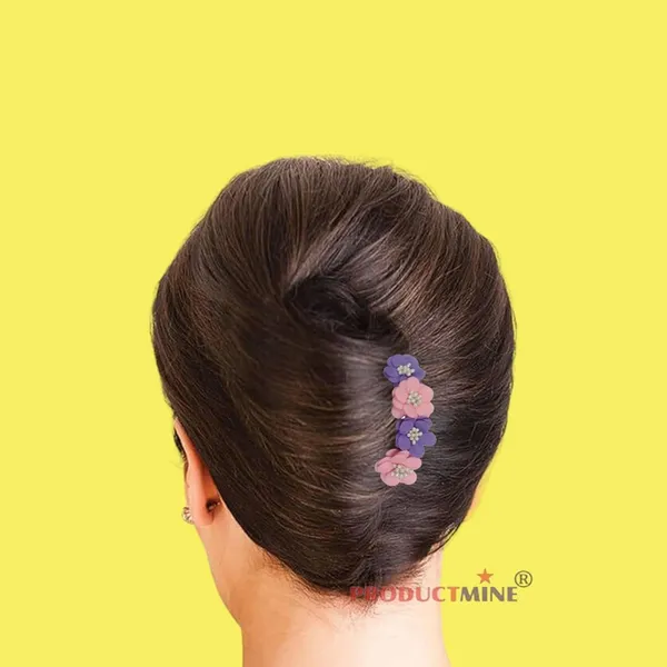 Pink_And_Purple_Floral_Hair_Comb_Pin_Floral_For_Women_And_Girls_Hair