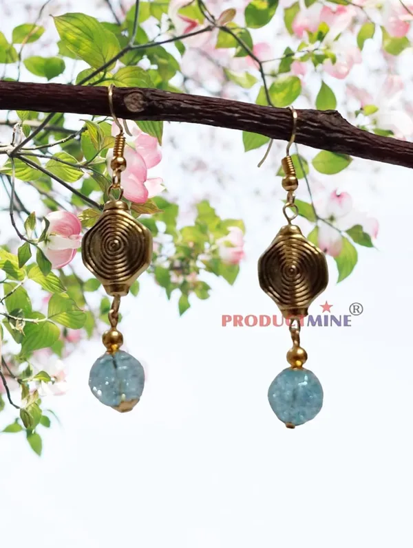 Light_Blue_Dangler_Earrings_For_Women_&_Girls_Modern_Earring_For_Smart_Casual_Wear-_1_Pair