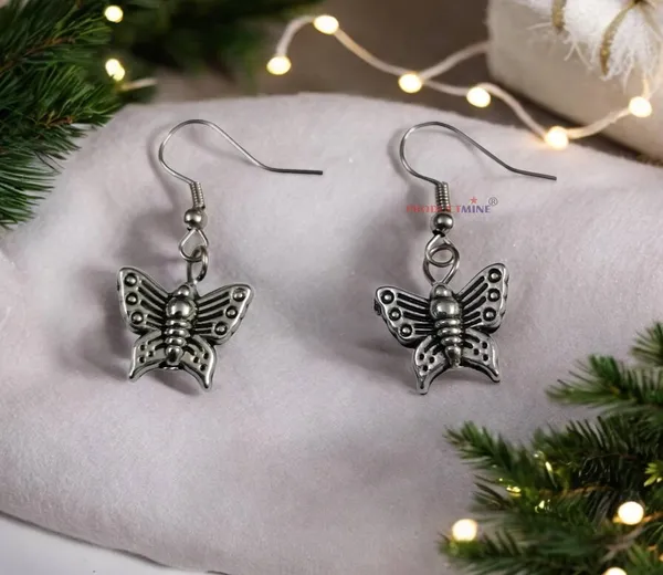Multicolor_Butterfly_Dangler_Earrings_For_Women_&_Girls_Modern_For_Smart_Casual_Wear_-_1_Pair