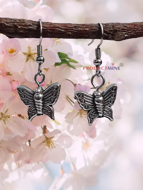 Multicolor_Butterfly_Dangler_Earrings_For_Women_&_Girls_Modern_For_Smart_Casual_Wear_-_1_Pair
