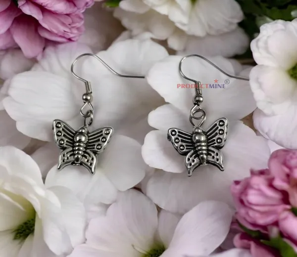 Multicolor_Butterfly_Dangler_Earrings_For_Women_&_Girls_Modern_For_Smart_Casual_Wear_-_1_Pair
