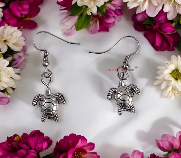 Turtle_Dangler_Earrings_For_Women_&_Girls_Modern_For_Smart_Casual_Wear_-_1_Pair