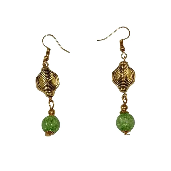 Green_Dangler_Earrings_For_Women_&_Girls_Modern_Smart_Casual_Wear-_1_Pair