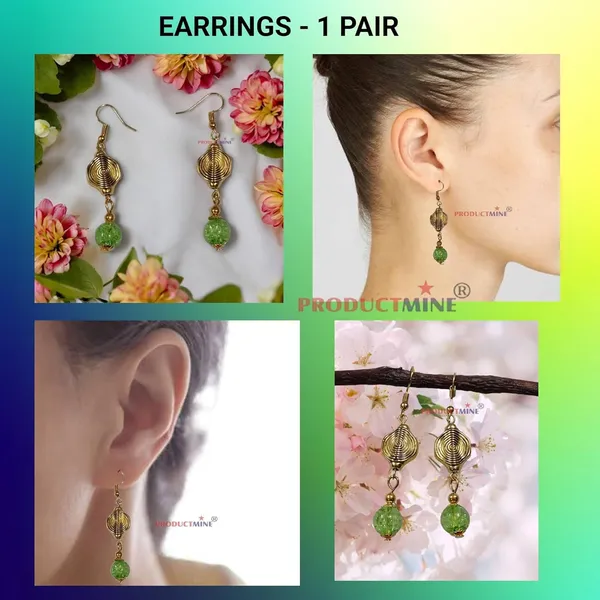 Green_Dangler_Earrings_For_Women_&_Girls_Modern_Smart_Casual_Wear-_1_Pair