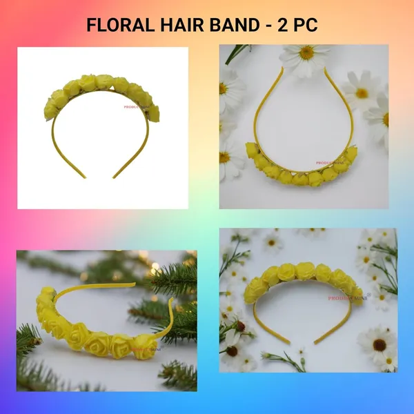 Set_Of_2_Pcs-_Yellow_Floral_Hairband_Flower_Accessories_Tiara_For_Women_Wedding