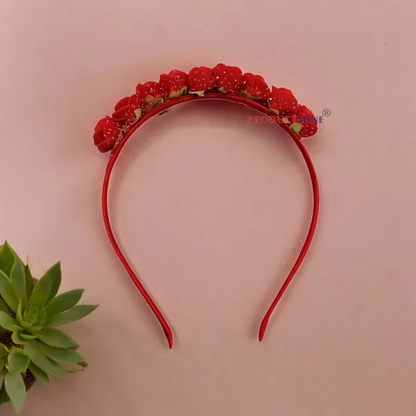 Red_Floral_Hairband_Flower_Accessories_Tiara_For_Women_Wedding