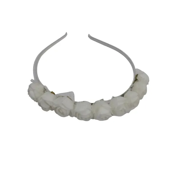 Set_Of_2_Pcs_-_White_Floral_Hairband_Flower_Accessories_Tiara_For_Women_Wedding