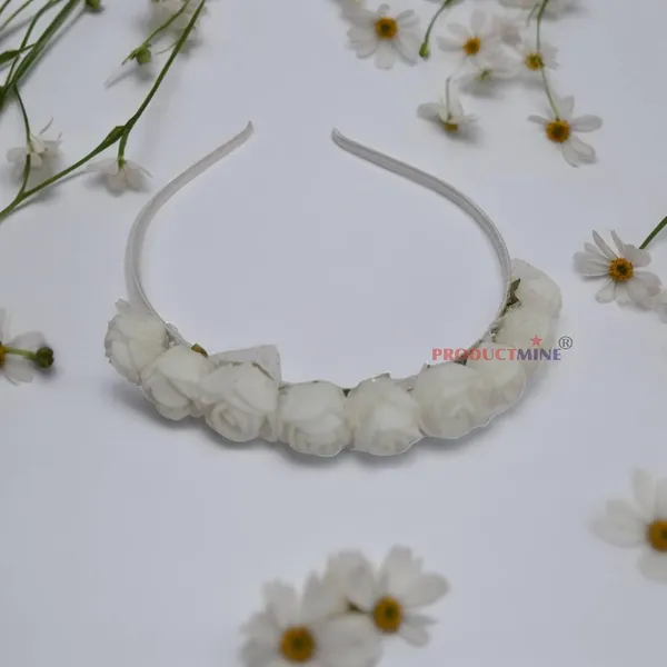 Set_Of_2_Pcs_-_White_Floral_Hairband_Flower_Accessories_Tiara_For_Women_Wedding