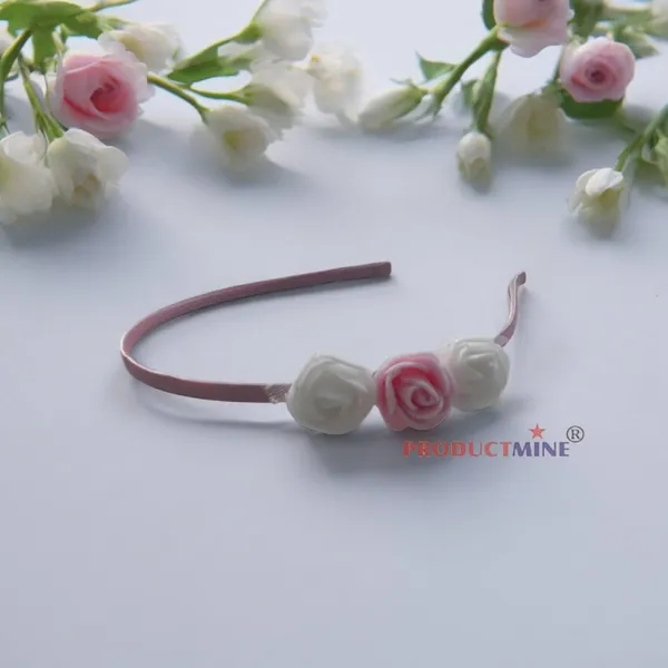 Pink_Floral_Hairband_Flower_Accessories_Tiara_For_Women_Wedding