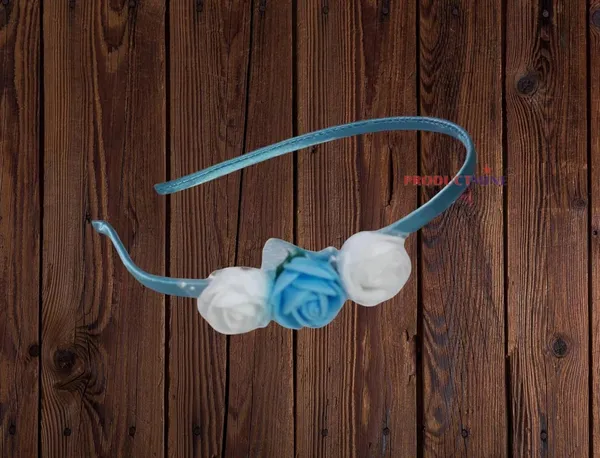 Sky_Blue_Floral_Hairband_Flower_Accessories_Tiara_For_Women_Wedding