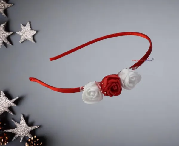 Red_Floral_Hairband_Flower_Accessories_Tiara_For_Women_Wedding