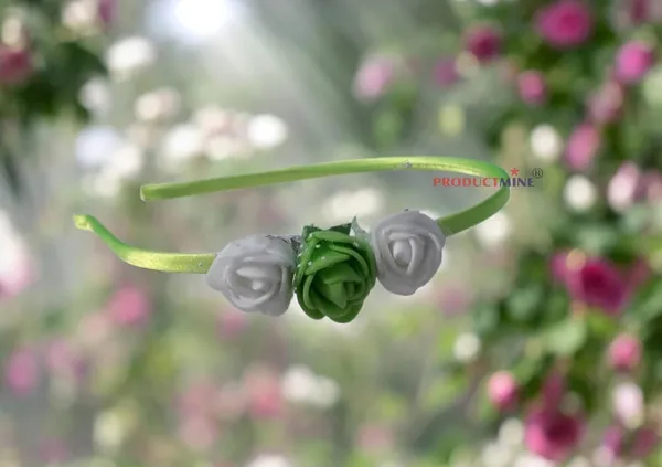 Neon_Green_Floral_Hairband_Flower_Accessories_Tiara_For_Women_Wedding
