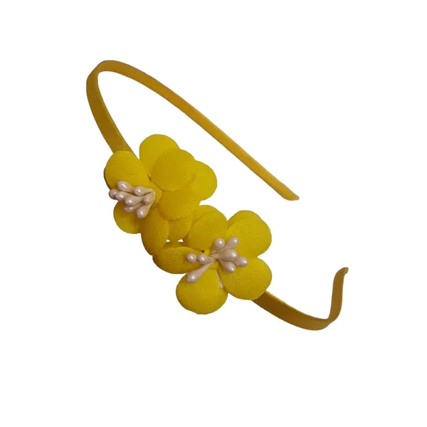 Yellow_Floral_Hairband_Flower_Hairband_Flower_Hair_Accessories_For_Women_&_Girls_Tiara_For_Women_Wedding