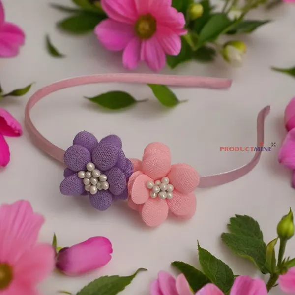 Pink_And_Purple_Floral_Hairband_Flower_Hair_Band_Accessories_Tiara_For_Women_Wedding_-_1_Pc