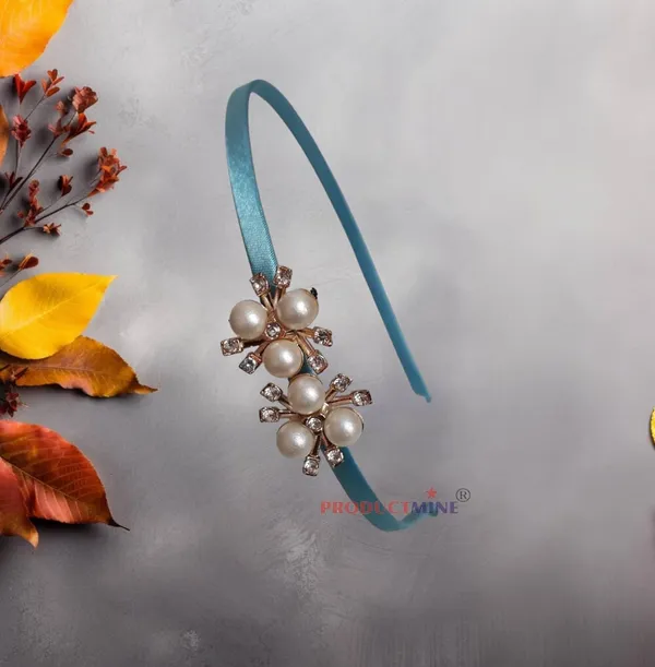 Green_Floral_Hairband_Flower_Accessories_Tiara_For_Women_Wedding_:_1_Pc